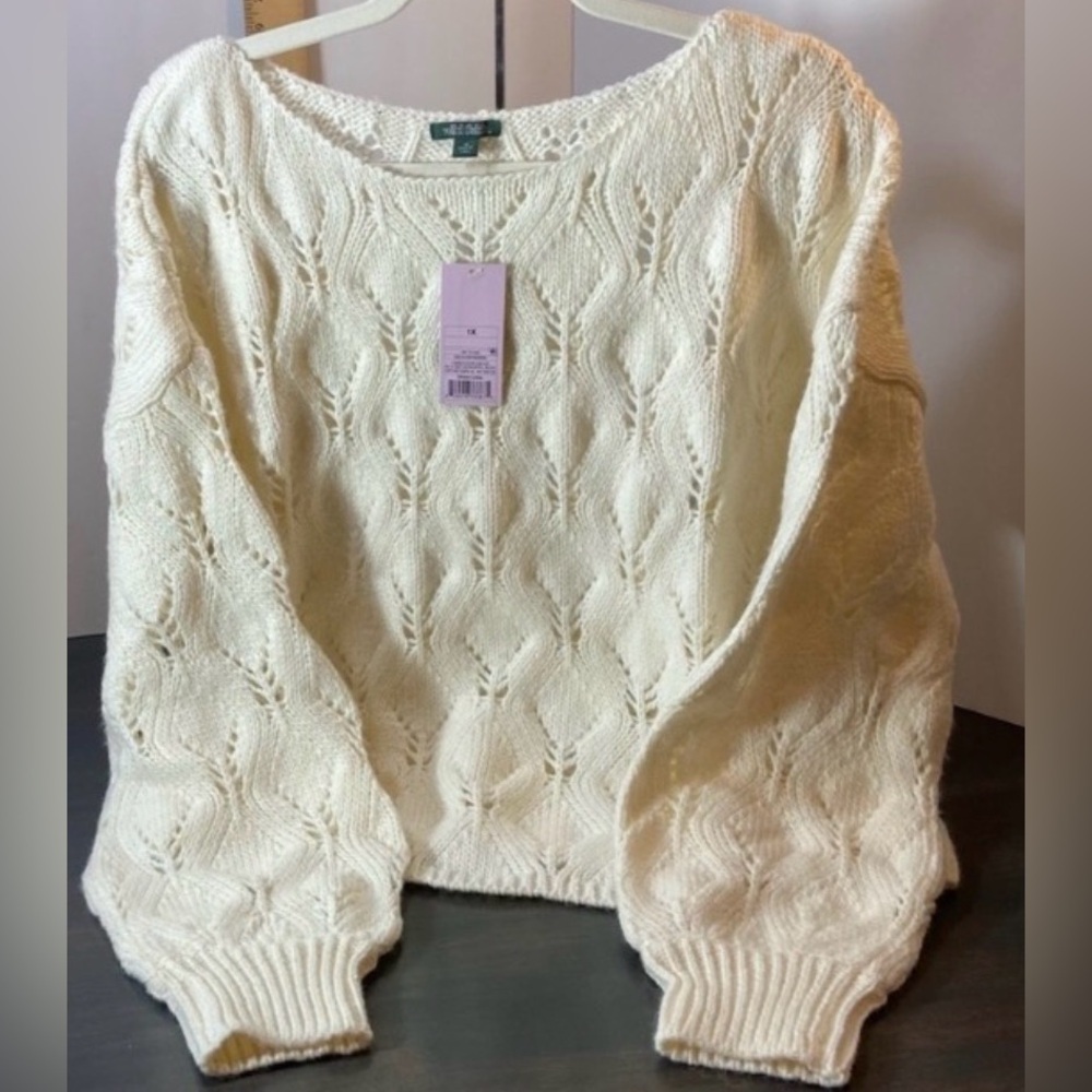Wild Fable Women's Ivory Knit Sweater